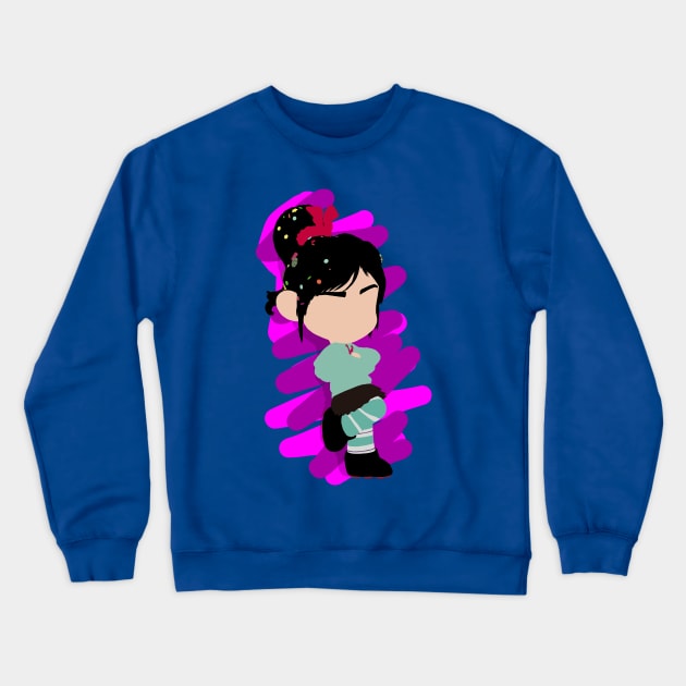 Vanellope Crewneck Sweatshirt by sigsin